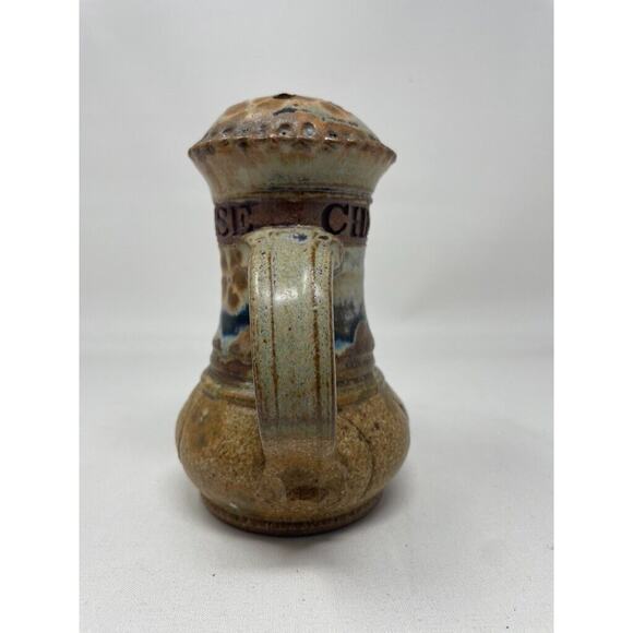 Vintage Handmade Pottery Cheese Shaker Salt Pottery Studio Pottery - Picture 2 of 7
